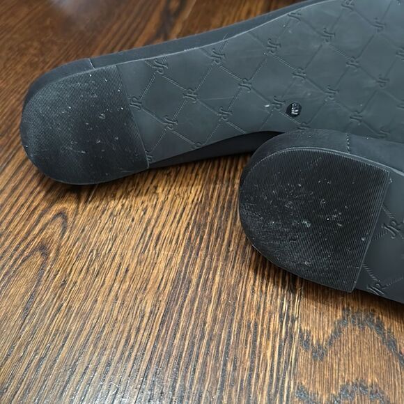 Jack Rogers Bree Ballet Flat in Black w/ Leopard Toes - Size 8.5 - Picture 10 of 13